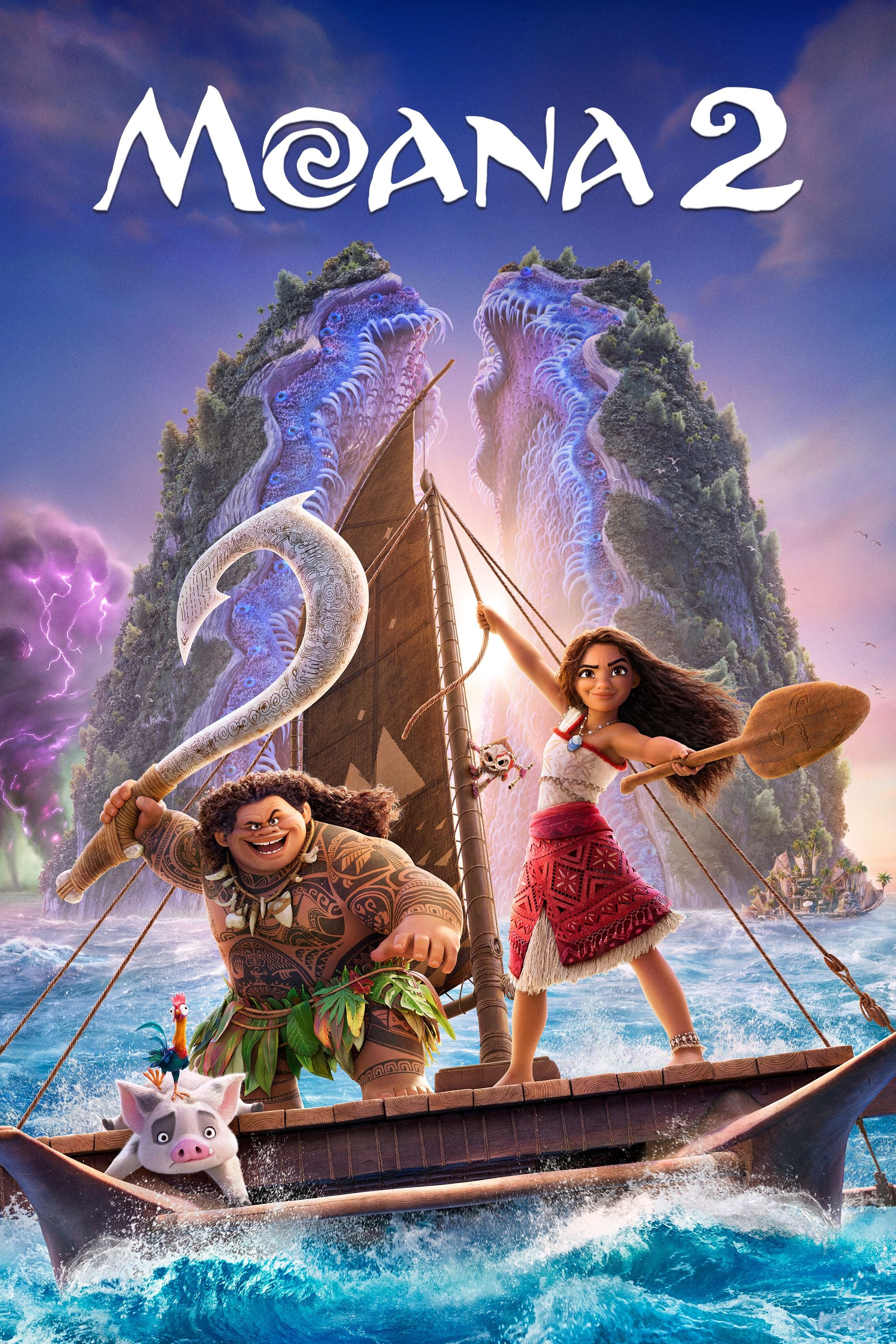Moana 2 (2024) is the highly anticipated sequel to Disney’s beloved 2016 animated film, bringing audiences back to the breathtaking world of the Pacific Islands. Set several years after Moana’s original journey, the film follows the courageous voyager as she embarks on a daring new adventure across uncharted waters. Summoned by an unexpected call from her ancestors, Moana must unite with old and new allies to navigate treacherous seas and uncover secrets that could shape the future of her people. Alongside the demigod Maui, whose larger-than-life presence adds both wisdom and humor, she faces mythical creatures, perilous challenges, and a test of leadership that will push her beyond her limits. With stunning animation, an evocative musical score, and a heartfelt narrative, Moana 2 deepens the themes of self-discovery, heritage, and resilience. The film promises to capture the spirit of exploration while delivering a visually mesmerizing and emotionally resonant experience for audiences of all ages.